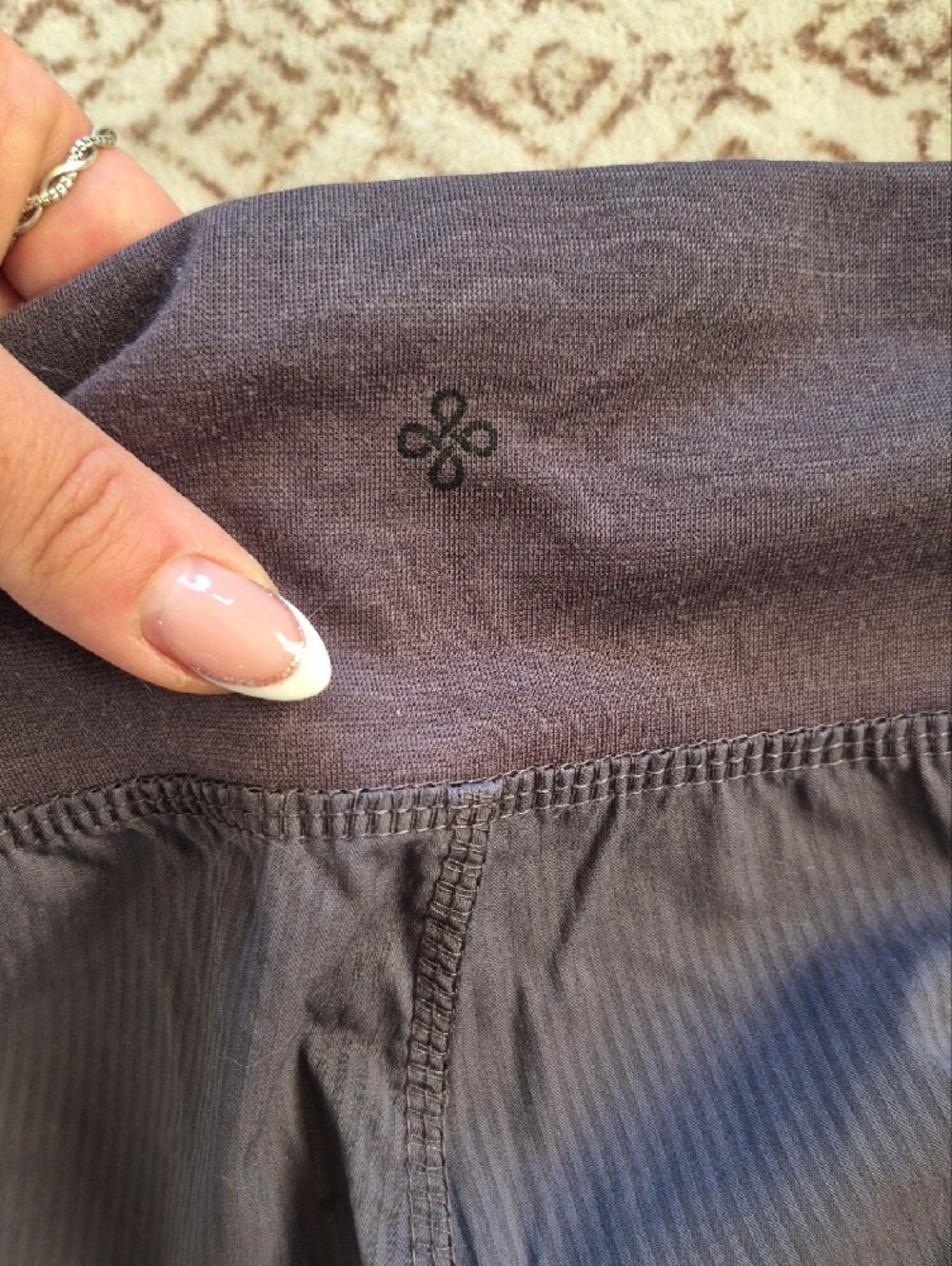 Shambhala Women's Gray Track Joggers - Picture 6 of 6